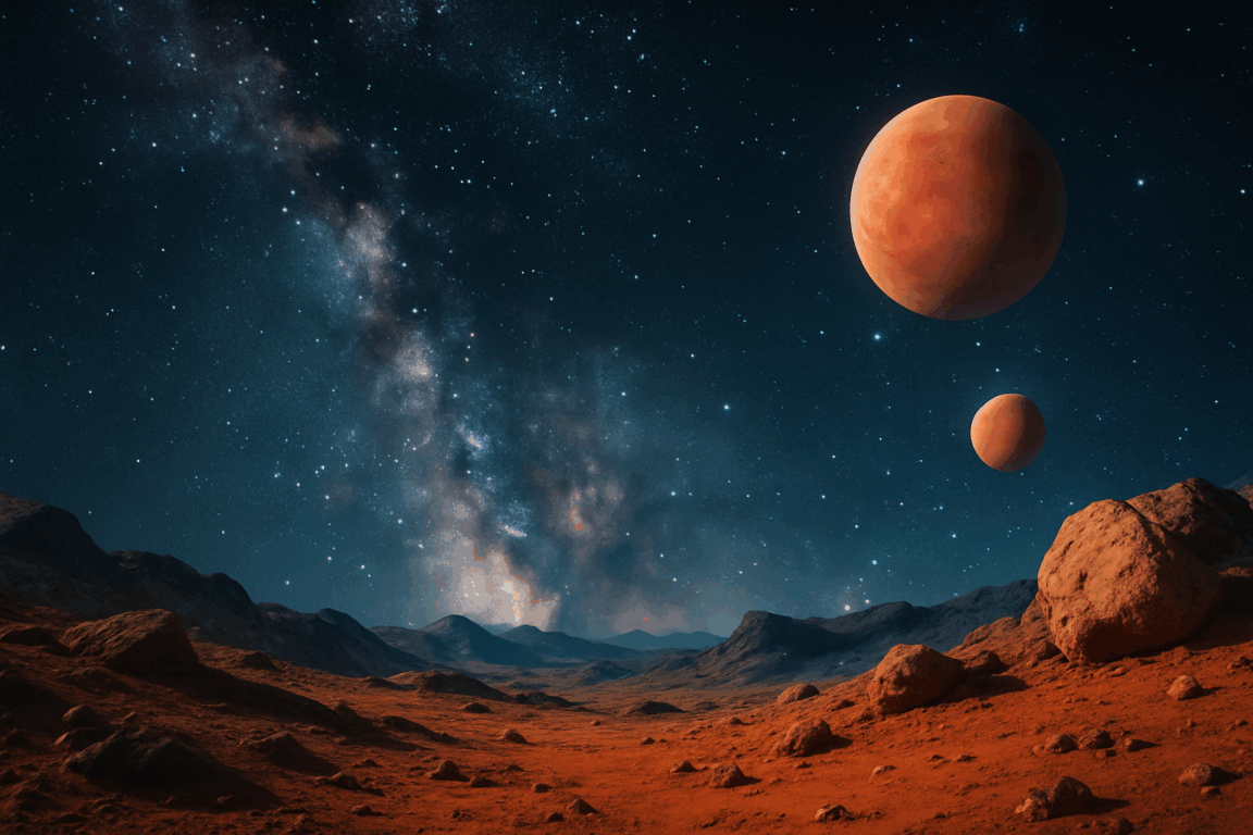 Planeta semelhante à Terra tem sinais de atmosfera
