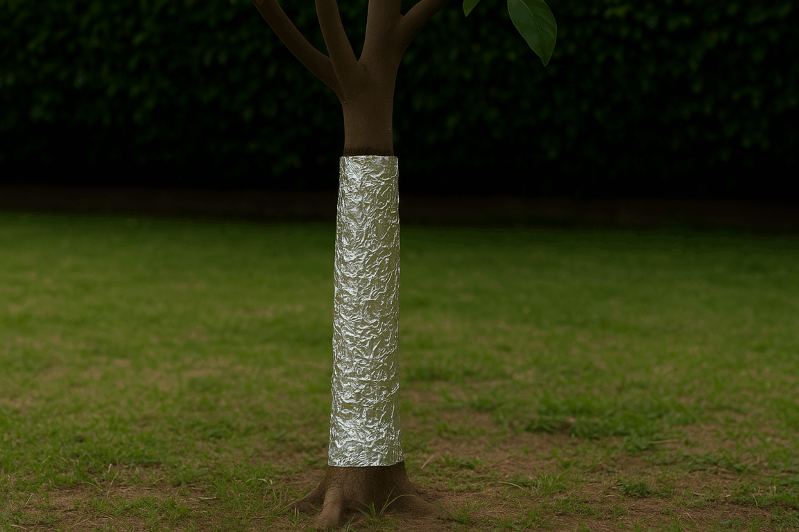 Por que colocar papel alumínio limoeiro e para que ele serve?