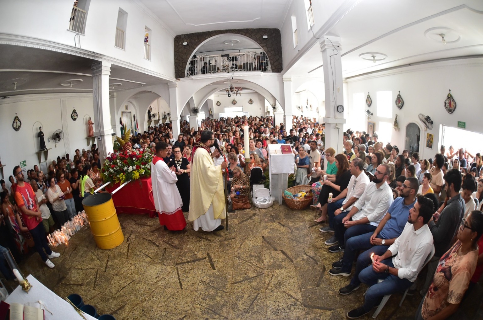 Missa em homenagem a São Miguel Arcanjo