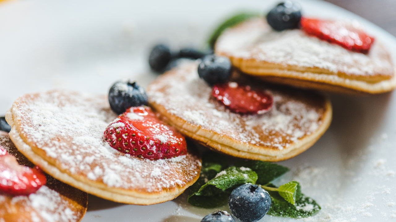 A receita mais simples de panquecas com mel