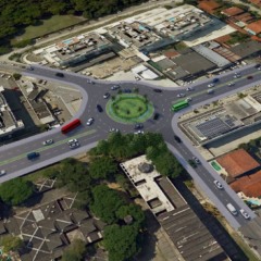 Projeto da rotatória no Badu. Divulgação/Prefeitura de Niterói