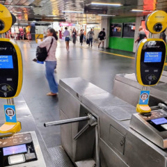 biometria facial no metrô