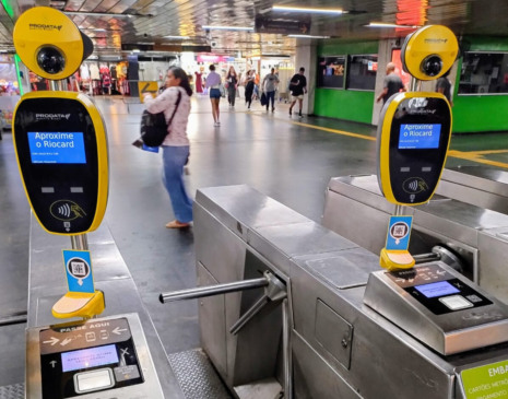 biometria facial no metrô