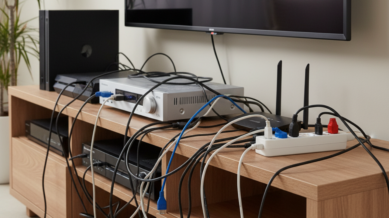 Organize cabos e fios e deixe seu ambiente mais limpo e funcional