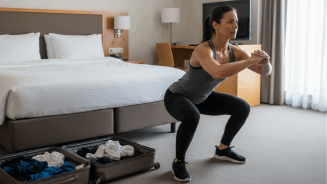 3 exercícios para fazer em viagem e não perder o ritmo