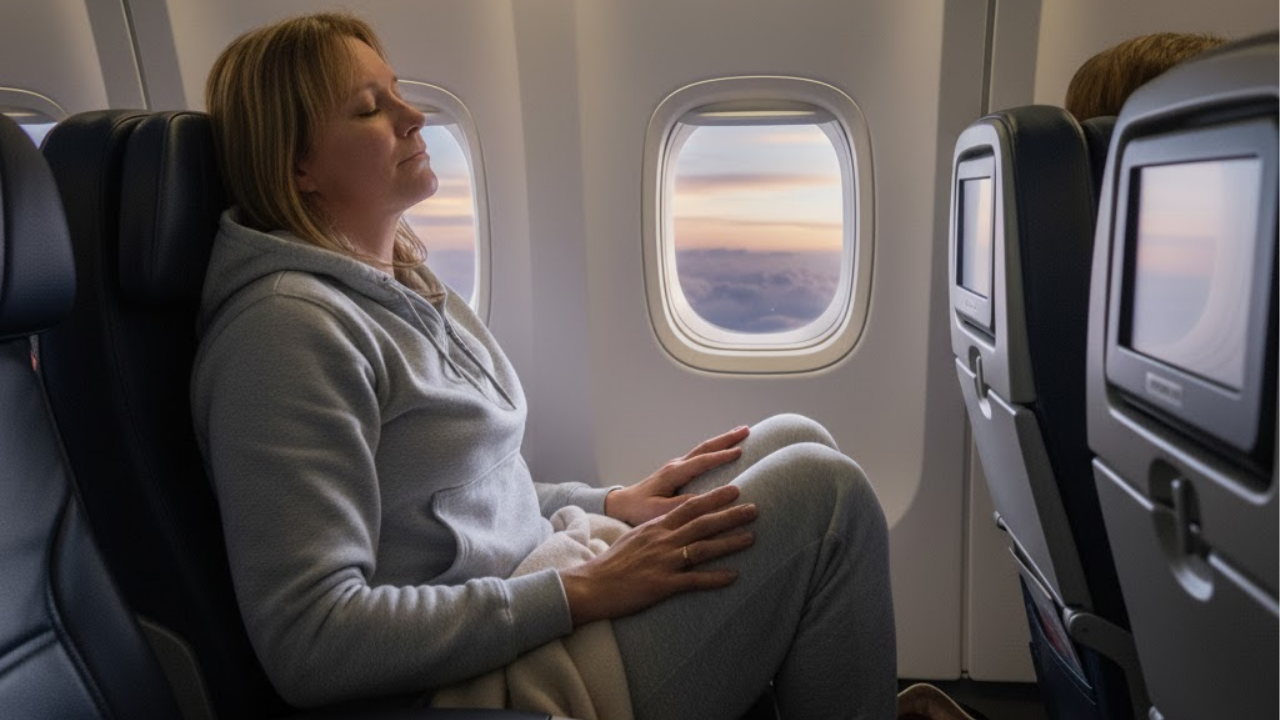 4 exercícios simples para fazer em viagens longas