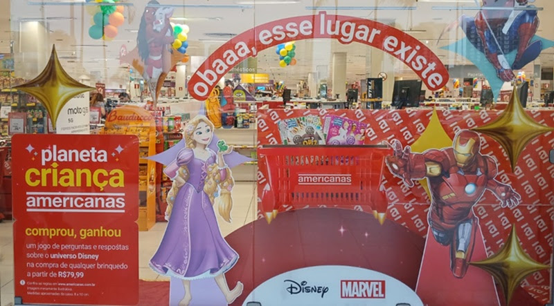 Americanas e Disney