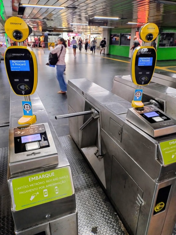 biometria facial no metrô