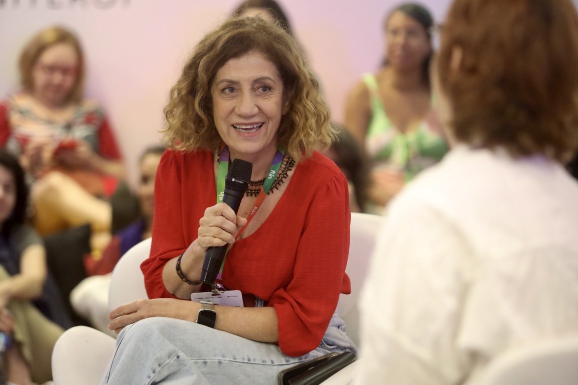 Miriam Leitão na Flin | Foto: Luciana Carneiro Miriam Leitão na Flin | Foto: Luciana Carneiro