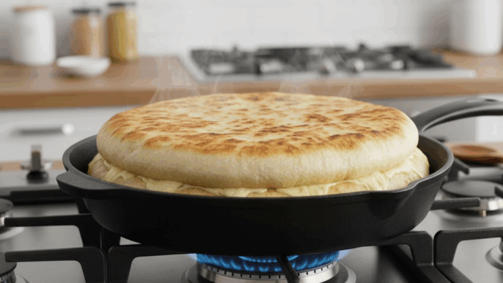 Como fazer pão de queijo na frigideira em apenas 10 minutos