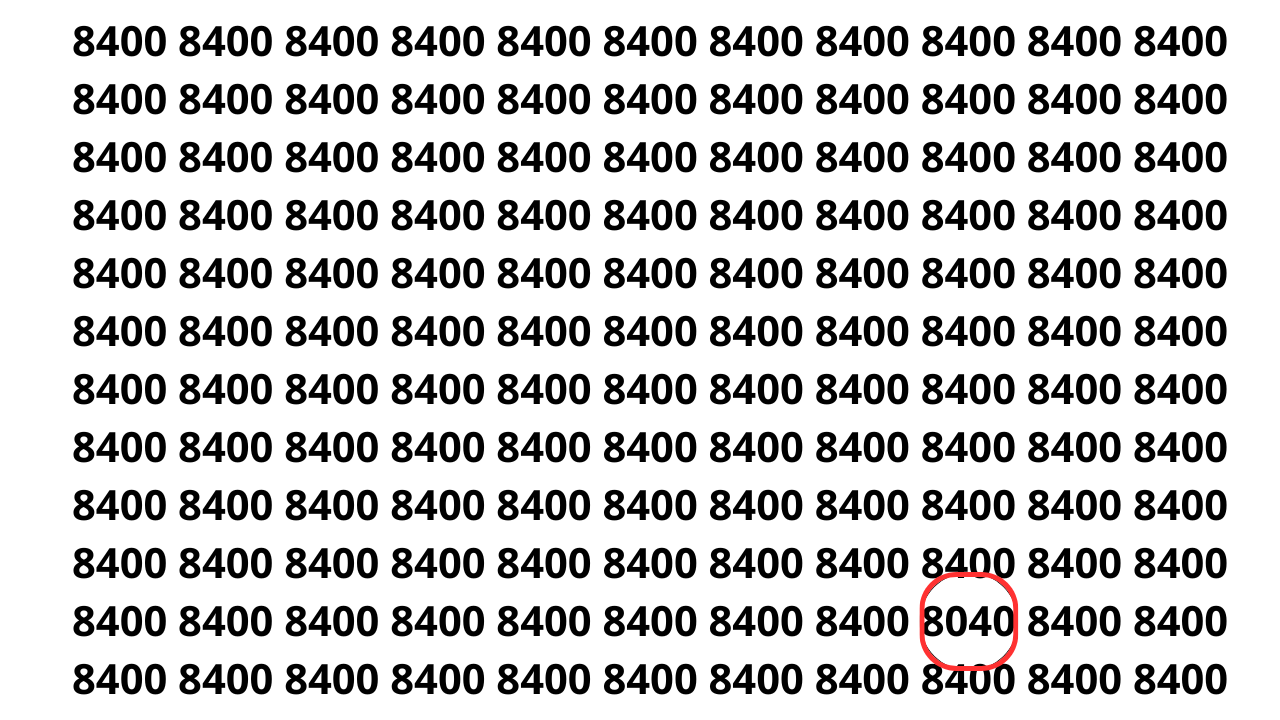 Apenas 1 em cada 4 pessoas acha o número escondido nesta imagem