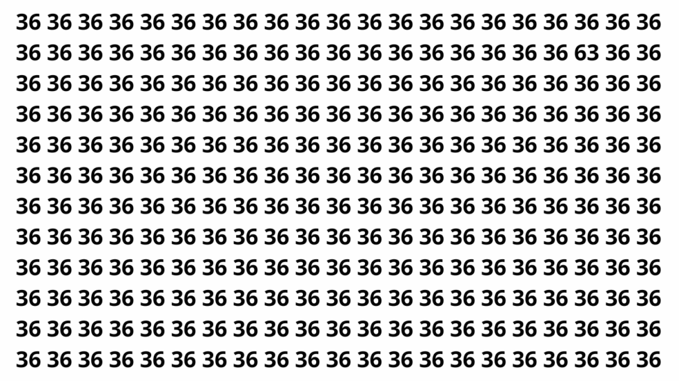 Será que você é capaz de encontrar o número 63? Será que você é capaz de encontrar o número 63?