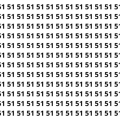 Você consegue achar o número 57 em 5 segundos?
