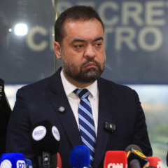 Governador Cláudio Castro na coletiva de Imprensa sobre a Operação Contenção, nos Complexos da Penha e do Alemão | Foto: Rafael Wallace Governador Cláudio Castro na coletiva de Imprensa sobre a Operação Contenção, nos Complexos da Penha e do Alemão | Foto: Rafael Wallace