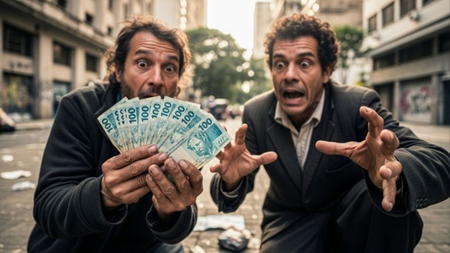 Moradores de rua acham R$ 20 mil, devolvem ao dono e têm destino surpreendente Moradores de rua acham R$ 20 mil, devolvem ao dono e têm destino surpreendente