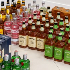 Bebidas falsificadas apreendidas | Divulgação