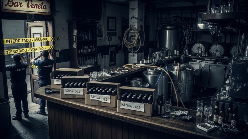 Bar do RJ é interditado após fiscalização encontrar fábrica clandestina de cerveja