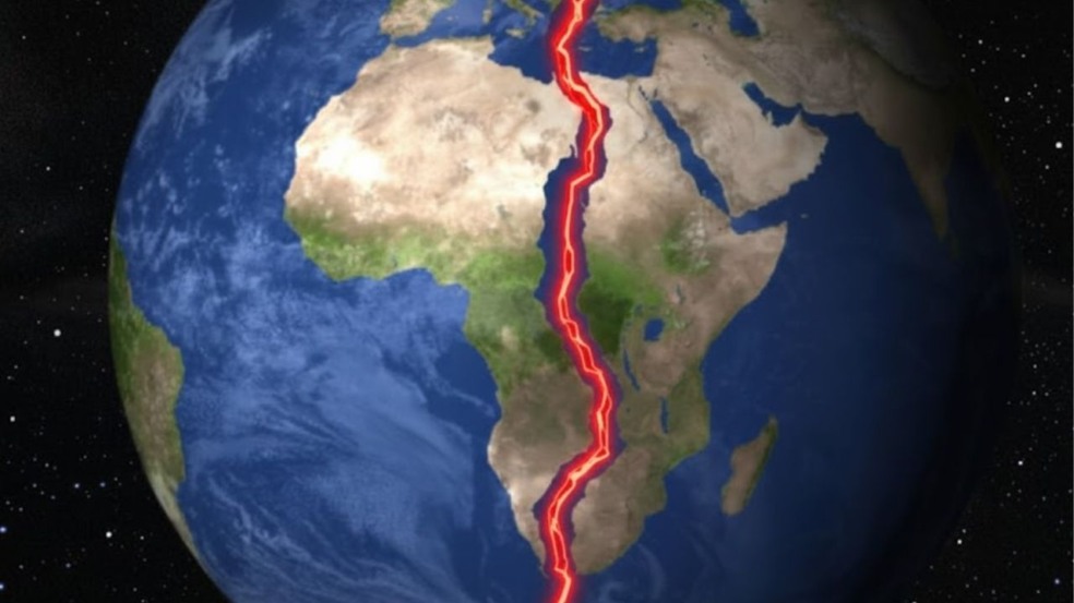 Entenda o fenômeno natural que pode dividir o continente africano Entenda o fenômeno natural que pode dividir o continente africano