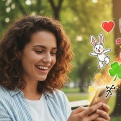 O que o uso frequente de figurinhas revela sobre alguém?