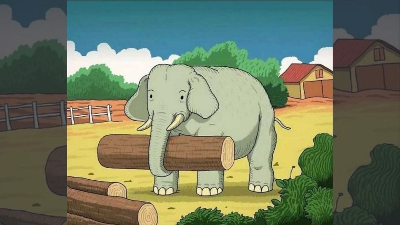 Encontre o cavalo escondido nesta imagem em 7 segundos