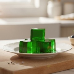 Aprenda a fazer gelatina verde, o ouro da juventude Aprenda a fazer gelatina verde, o ouro da juventude
