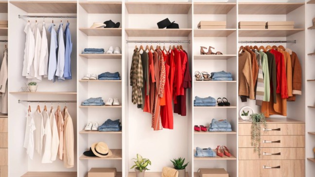 O segredo para um guarda-roupa funcional e sem bagunça