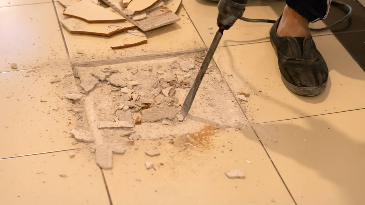 Mantenha o controle da casa mesmo durante a reforma