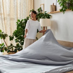 Noites mais confortáveis começam com a escolha da roupa de cama
