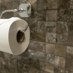 Suporte de papel higiênico vira solução prática e decorativa