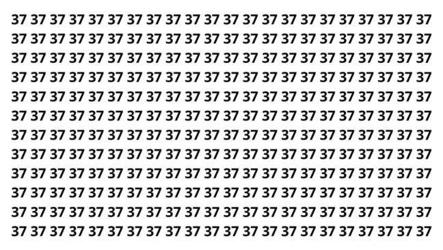 Acha que tem boa atenção? Então tente achar o 73 nessa sequência