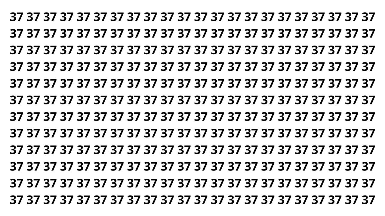 Acha que tem boa atenção? Então tente achar o 73 nessa sequência