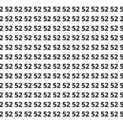 Encontrar o 25 no meio dos 52 parece fácil… mas será que é?