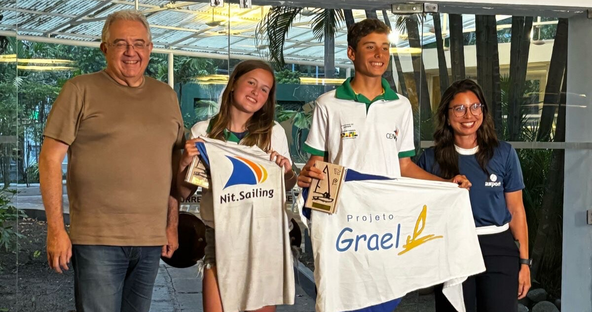 Projeto Grael fica em 3º lugar