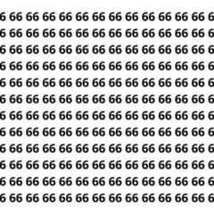 Só 1% acha o 68 entre os 66 em menos de 10 segundos