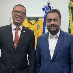 Douglas Gomes e o governador Cláudio Castro | Foto: Divulgação