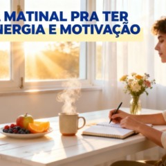 Como criar uma rotina matinal que estimula energia e motivação
