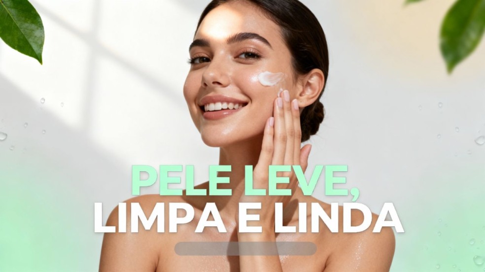 Como cuidar da pele oleosa com produtos leves e acessíveis
