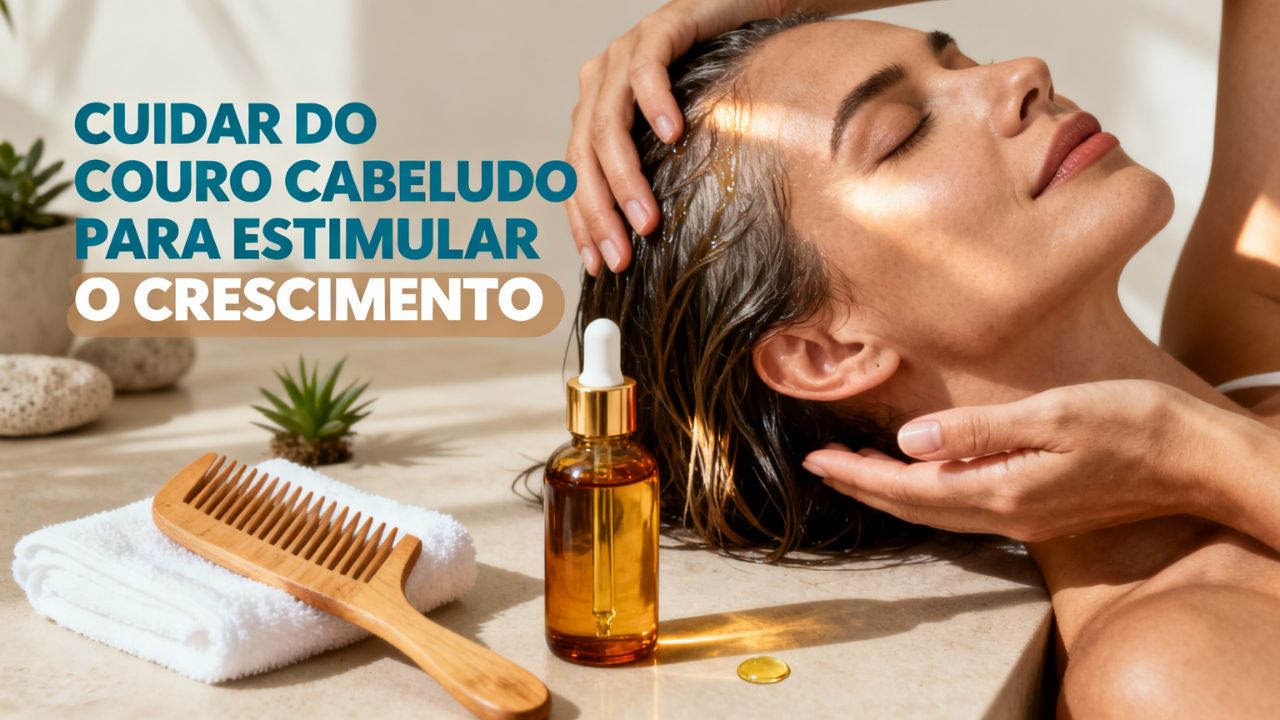 Como cuidar do couro cabeludo para estimular o crescimento dos fios