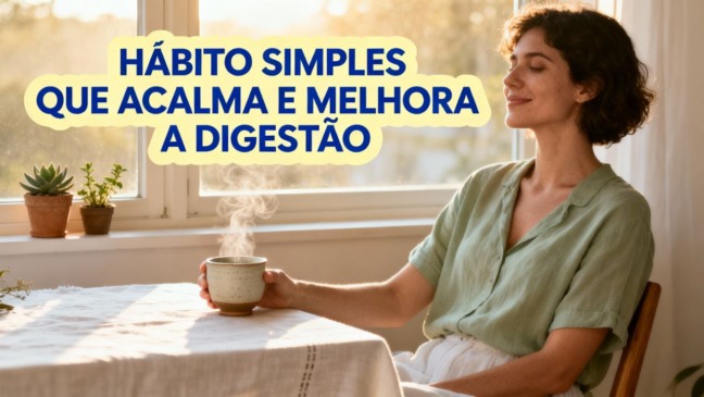Depois do almoço, faço isso e meu estômago agradece na hora