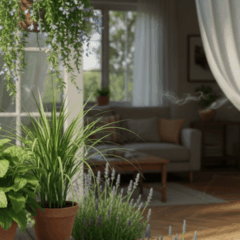 Estas plantas possuem aromas característicos que confundem ou afastam mosquitos 