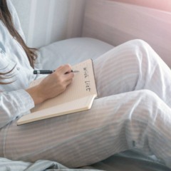 Escrever antes de dormir te acabado com a minha ansiedade