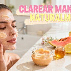 Essa receita caseira ajuda a clarear manchas da pele naturalmente