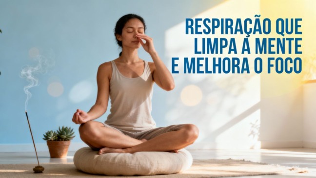 Essa respiração é boa mesmo, dá um sossego que parece milagre