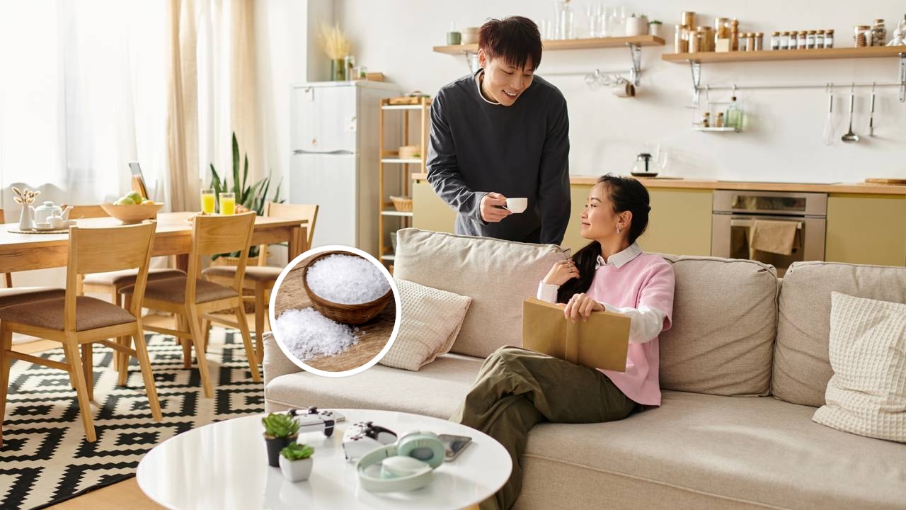 Um ritual simples com sal grosso que renova a energia da casa