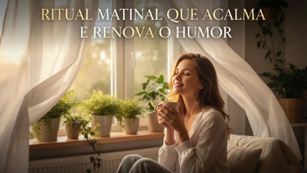 Esse ritual matinal pode melhorar o humor e reduzir a ansiedade Esse ritual matinal pode melhorar o humor e reduzir a ansiedade