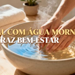 Esse simples ritual com água morna pode melhorar a circulação e o bem-estar