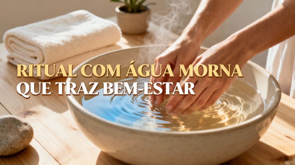 Esse simples ritual com água morna pode melhorar a circulação e o bem-estar Esse simples ritual com água morna pode melhorar a circulação e o bem-estar
