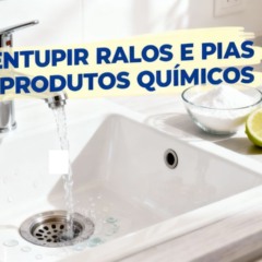Esse truque baratinho limpou meu ralo melhor que produto caro