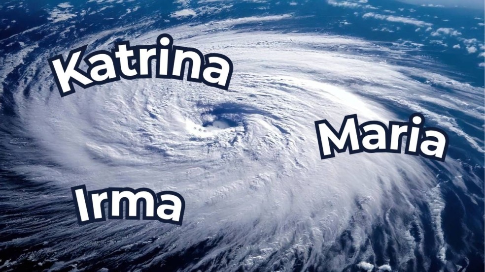 O que poucos sabem sobre os nomes dos furacões mais temidos da história O que poucos sabem sobre os nomes dos furacões mais temidos da história