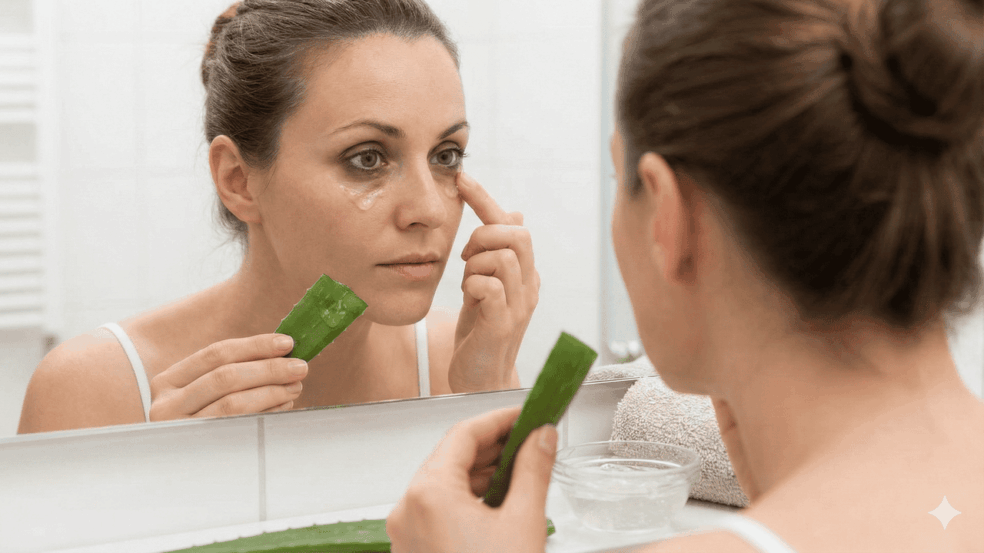 A região abaixo dos olhos possui uma espessura até dez vezes menor do que outras áreas do rosto